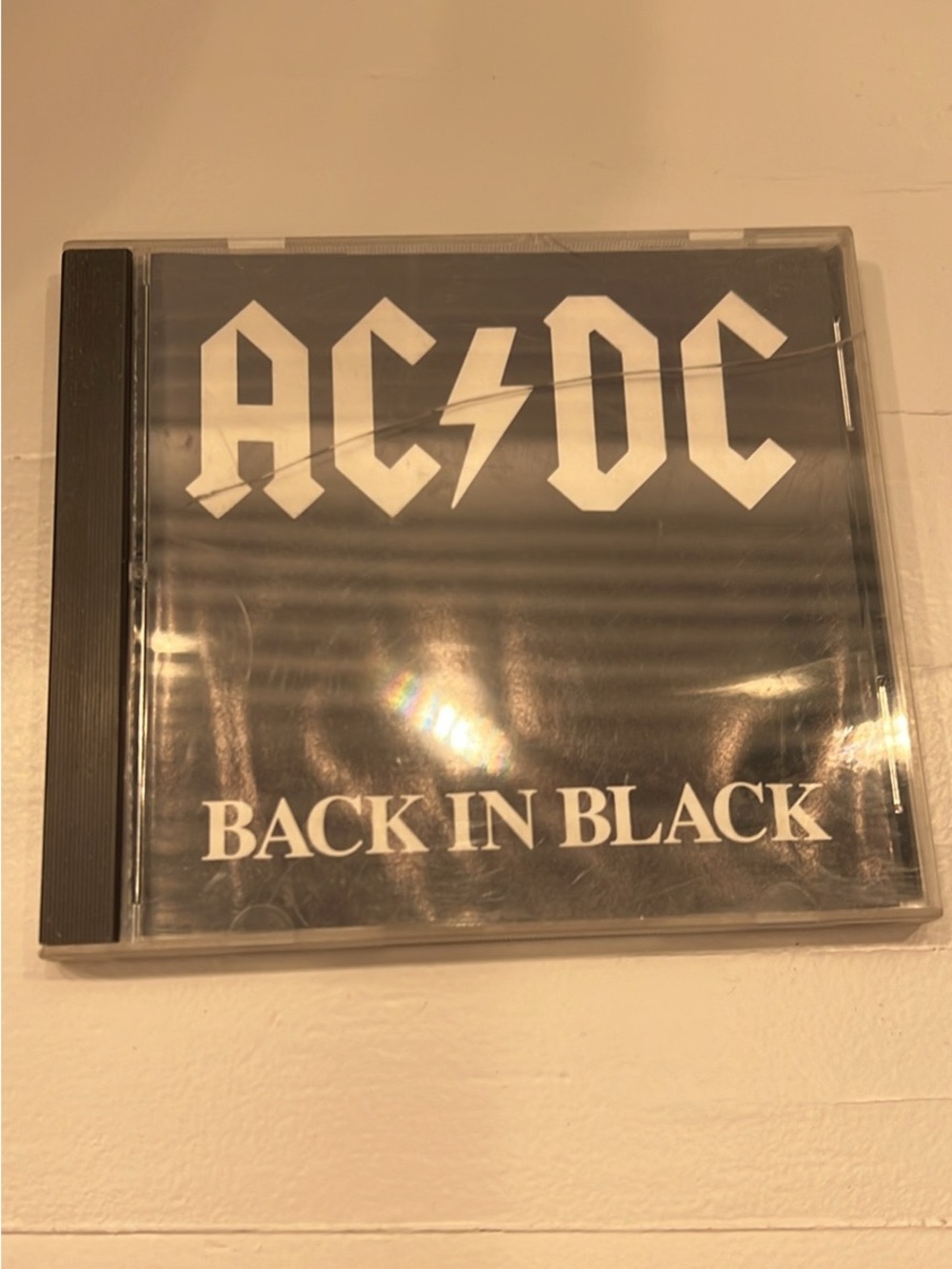 AC/DC Black and White Back In Black CD
